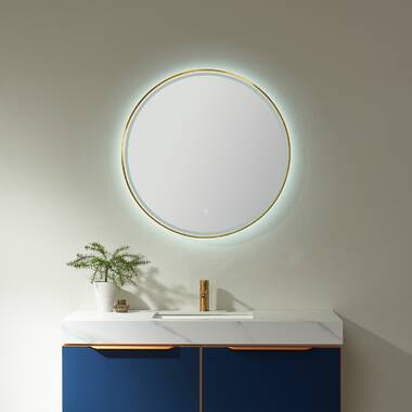 Ancerre Designs Otto Metal Octagon LED Wall Mirror