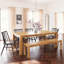 Dublin 82.5" Solid Oak Dining Table-1207105172