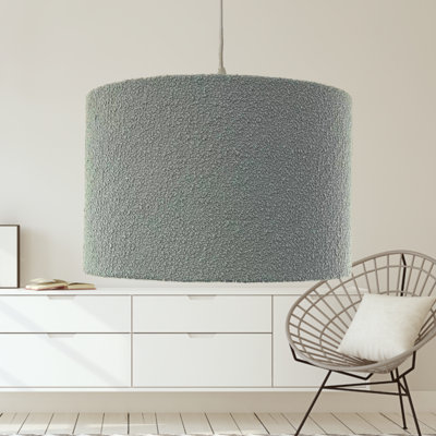 20 cm H Drum Cotton Lamp Shade