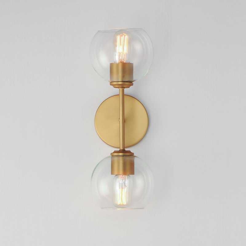 Steel Wallchiere, Natural Aged Brass