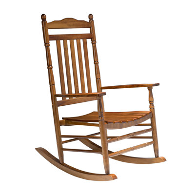 Katriece Solid Wood Rocking Chair