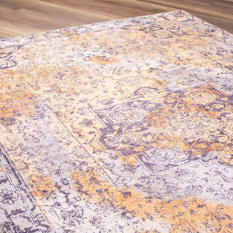 Tapis de couloir doux et durable, 100% polyester, 29,5 po x 59,1 po | Densité de 1850 g / m², hauteur des poils de 0,16 pouce | Polyester recyclé, lavable à la machine à 30 ° C | Idéal pour les vestibules et les espaces de vie