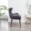Fauteuil demi-tonneau capitonné-189054843