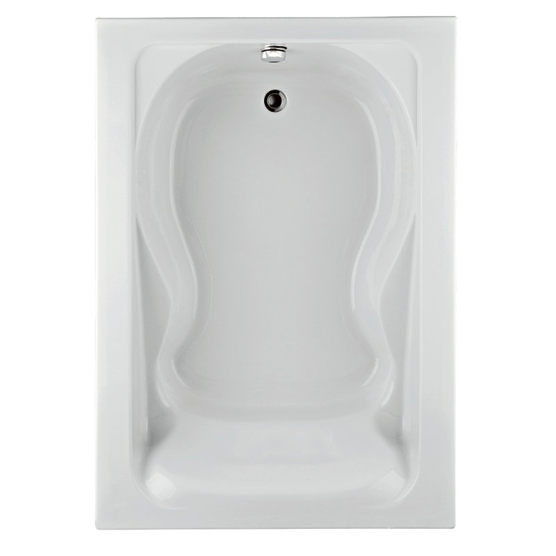 Cadet 72'' x 42'' Drop-In Soaking Bathtub, White
