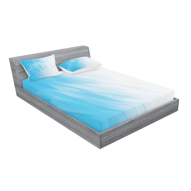 Microfiber Sheet Set, Queen Sheet Set with Fitted Sheet