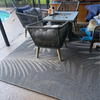 Wayfair Basics® Beringer Dual Surface Indoor/Outdoor Non-Slip Rug