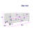 Buttons Tufted Square Arm Sofa Couch,2PCS-1741792011