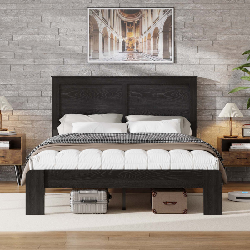 Wood Platform Bed Frame