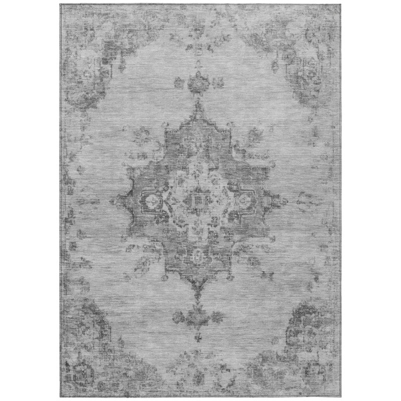 Machine Washable Indoor/Outdoor Bingel ACN2321 Global Rug, Rectangle 10' x 14'