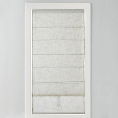 Linen Blend Light Filtering Cordless Roman Shade