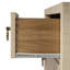 Commode 3 tiroirs en raphia Cleo-438596404