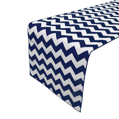 Chevron Print Table Runner