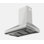 42in Pro Wall Chimney Hood Ss Rounded Lip 1000 Cfm