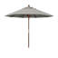 Parasol de marché octogonal 9 'x 9' Manford Austerio-1323865953