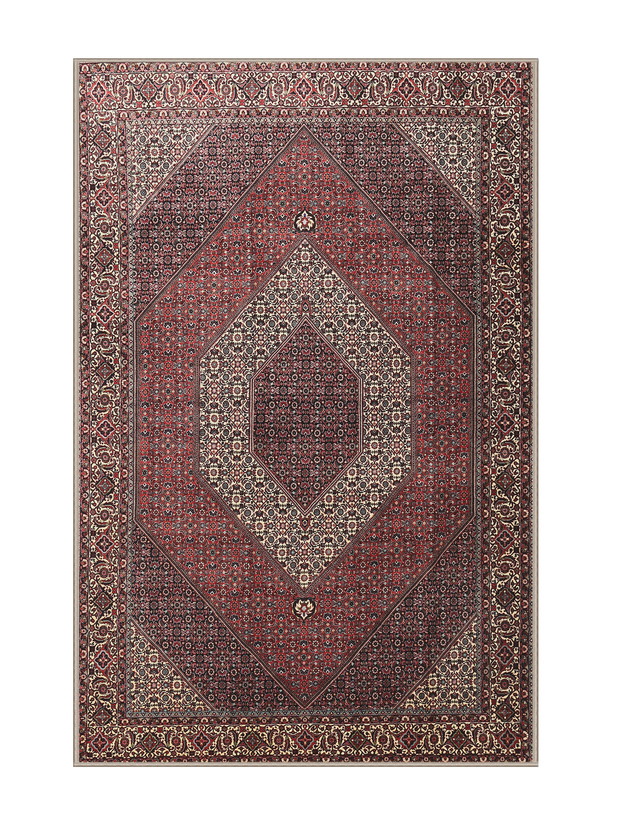 Anburgh Rug Bloomsbury Market Akbar Traditional Red/Brown Area Rug | Wayfair