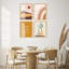 «Here Comes The Sun», brun, nature abstraite, paysage, illustrations, décor moderne-101520315-101520317