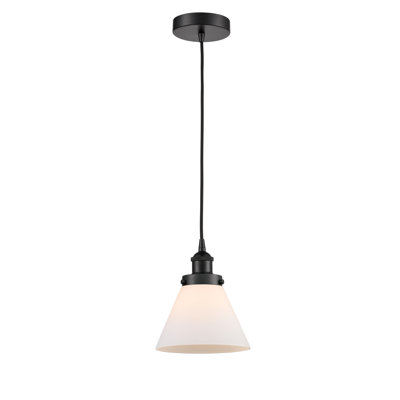 Mini-luminaire suspendu 1 lumière Cone