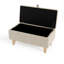 Amelie 71Cm Wide Rectangle Linen Upholstered Storage Ottoman-198621045