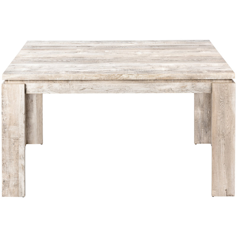 Beige Laminate Dining Table, 60" Rectangular, Modern, For Rectangular Taupe Construction Events