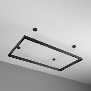 12 - Light LED Square/Rectangle Pendant