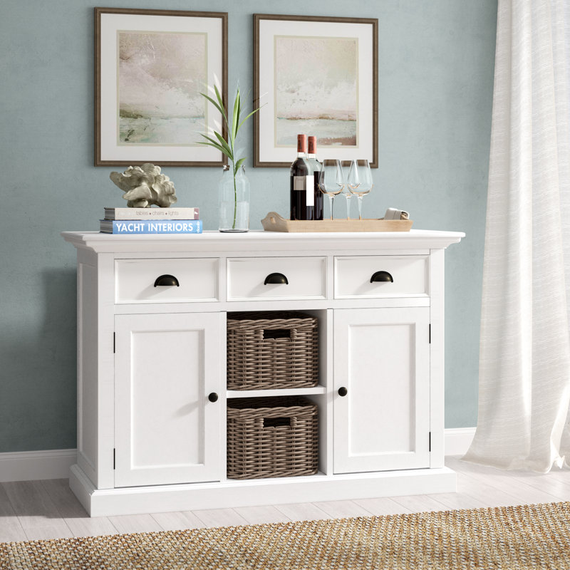 Guisborough 49.21'' Sideboard, Pure White