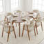 Riverton Walnut Effect Wooden Frame Dining Chair-1828502563