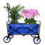 Chariot de plage pliant Wagon Garden (bleu)