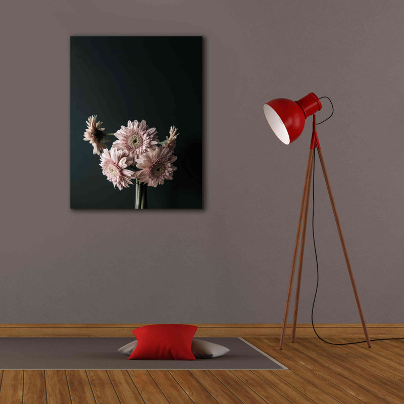 «Pink Black» par Design Fabrikken, reproduction sur toile tendue