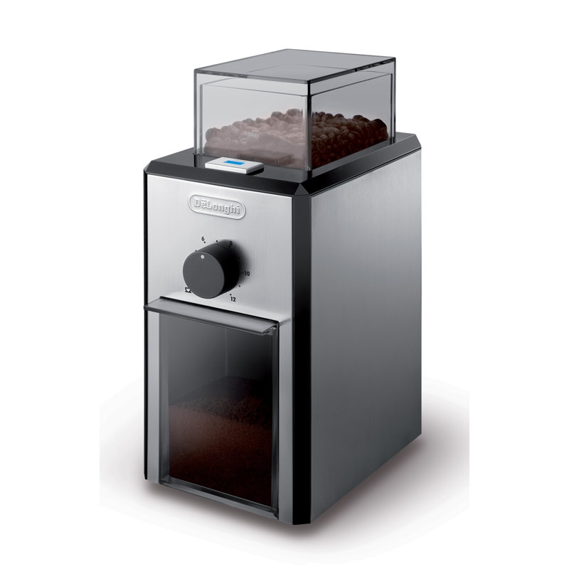 De'Longhi Burr 4.2oz Coffee Grinder, Stainless Steel