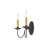 Analycia Steel Candle Wall Light