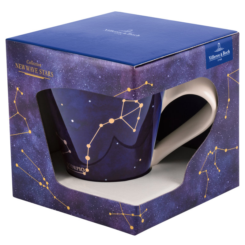 Villeroy & Boch NewWave Stars Mug: Capricorn, Scorpio