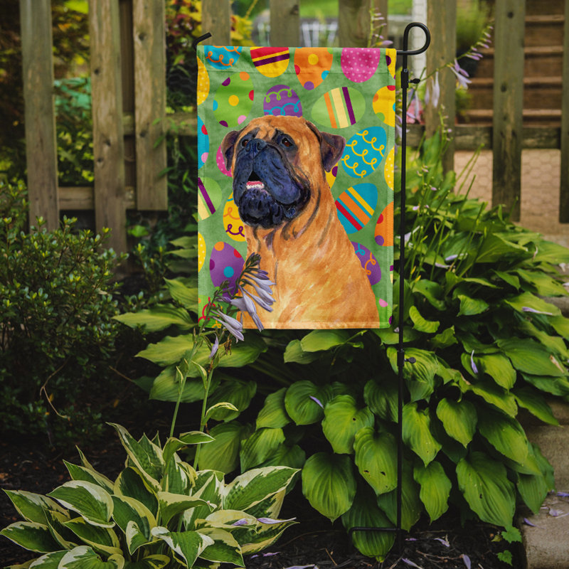 Drapeau de jardin Atara, Mastiff (beige et noir)