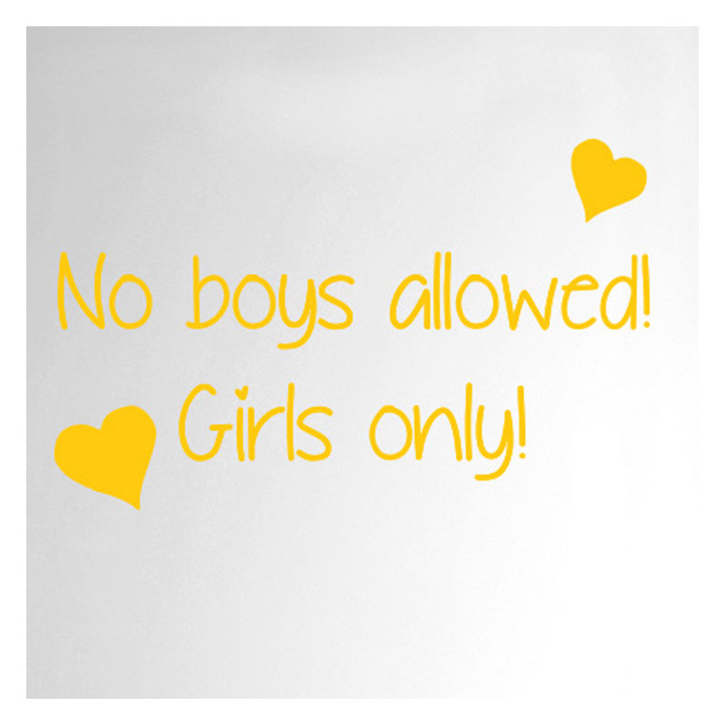 Wall Decal, Dark Yellow