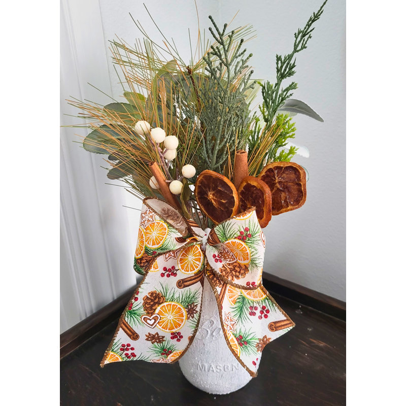 Arrangement de fausse soie en pot