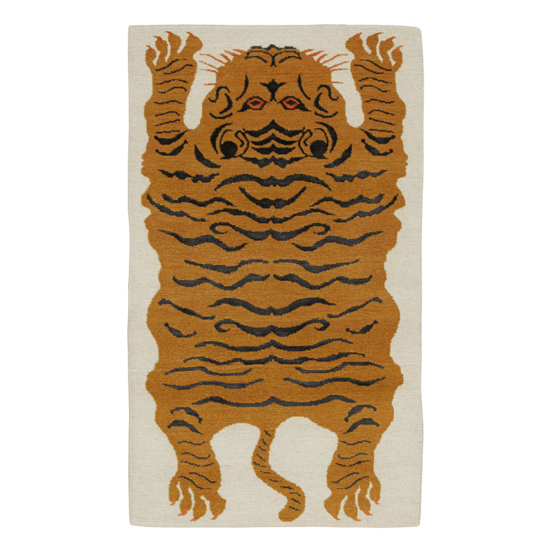 Tapis rectangulaire unique de 3 pi x 5 pi 3 po
