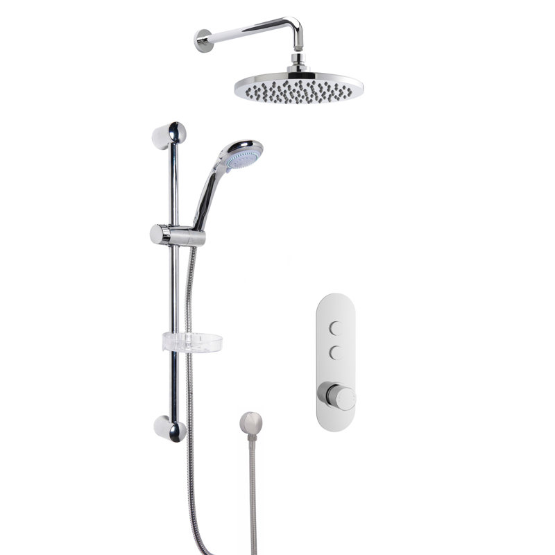 Thermostatic Shower with Dual Shower Head