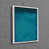 White Floater Framed