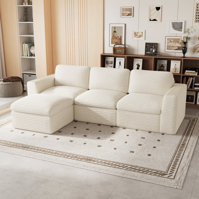 Canapé en L 3 po