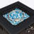 Wicker Fire Pit With Glass Wind Guard