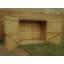 6 Ft. W x 3 Ft. D Tongue and Groove Pent Wooden Bike Shed