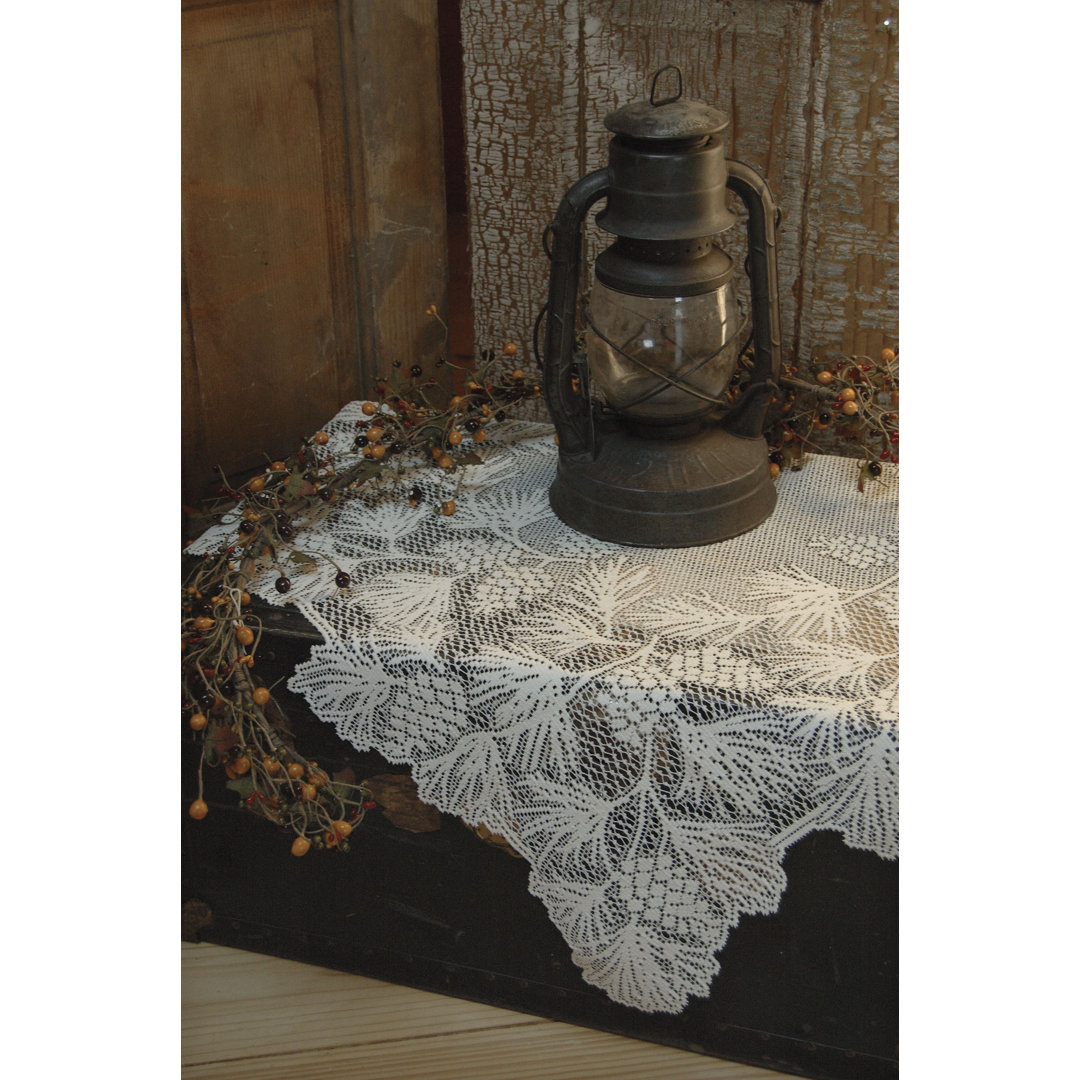 Champlain Floral Square Table Topper Loon Peak® 