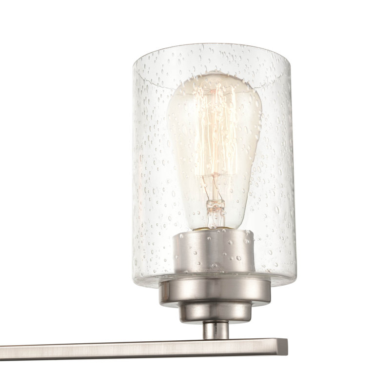 Crandall 4 - Light Dimmable Vanity Light, Satin Nickel