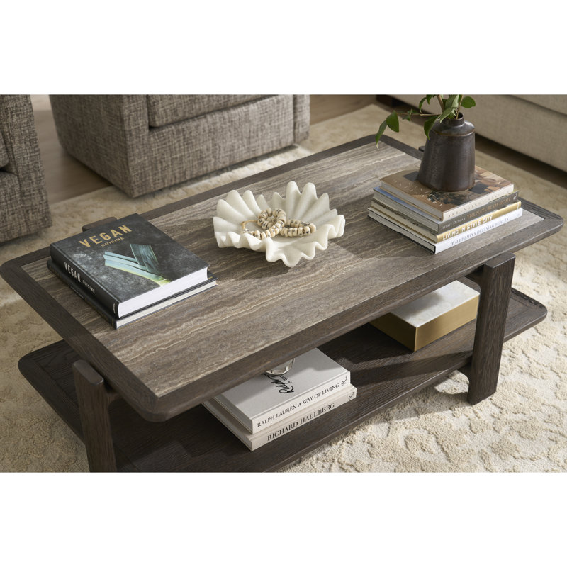 Modern Cocktail Table, Gray