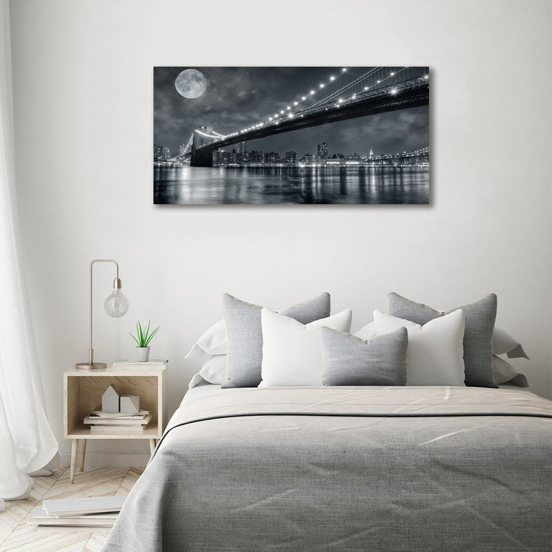 Brooklyn Bridge - No Frame Print on Canvas