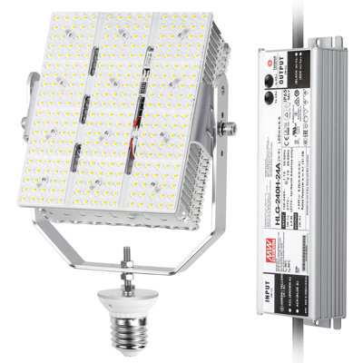 240W 100-277V 5000K 33600LM Parking Lot LED Retrofit Recessed Lighting Kit with E39 Base