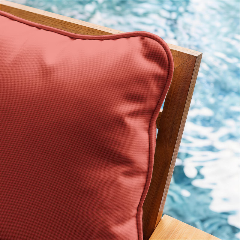 Coussin de siège / de dossier Wynee, Rouge Terra
