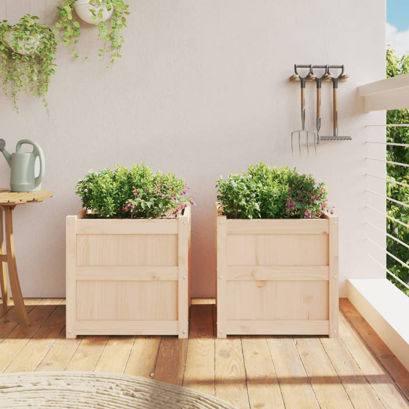 Planter Box, Wood Pine