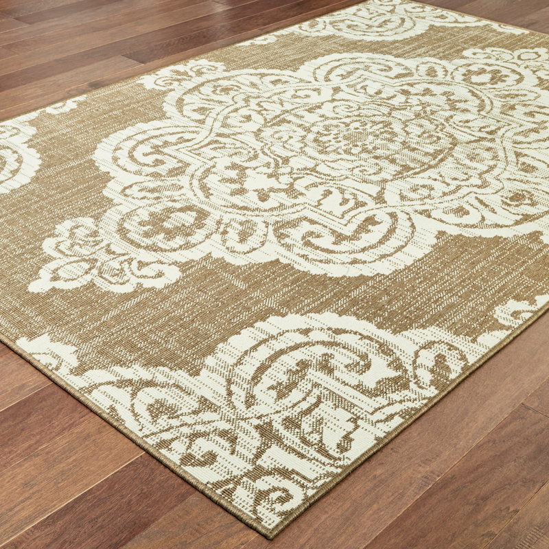 Junor Power Loomed Oriental Rug, Rectangle 6'7" x 9'6"