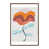 Toile avec cadre brun n'est pas disponible