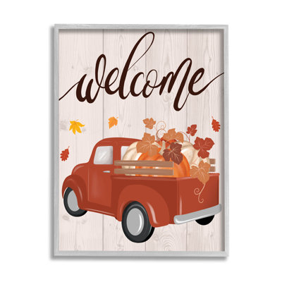 " Welcome Country Pumpkin Truck " by Jo Taylor